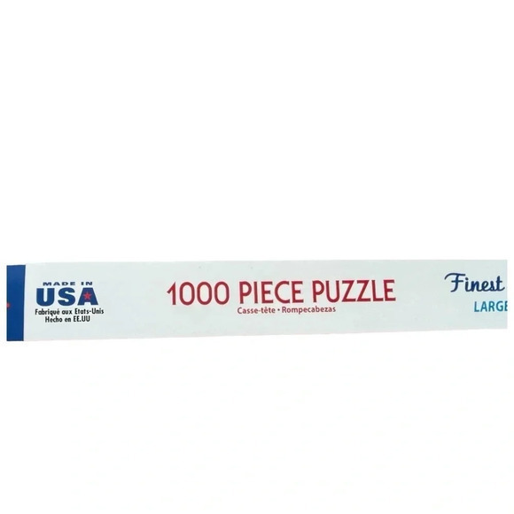 White Mountain Jigsaw Puzzle "Movies" 1000 Pieces 24" x 30" Movies‎ Films - Picture 3 of 10